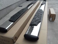 Seiten Stangen + Stufen Pads + Bernstein Leds FüR Isuzu Rodeo 2016 - 2021