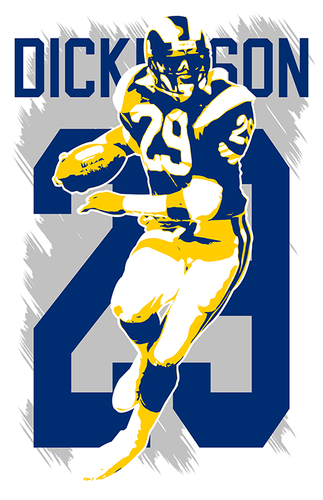 ST. LOUIS GOATS art print/poster FAN PACK 3 PRINTS! Blues Cardinals Rams - Picture 3 of 5