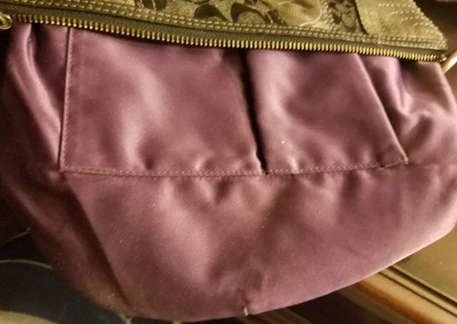 COACH Tonal Patchwork Soho Hobo Bag Black Multi #13003 - Picture 11 of 12
