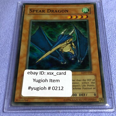 Yu-Gi-Oh! Spear Dragon - LOD-035 Super Rare 1st Edition English / Mint  - #0212 