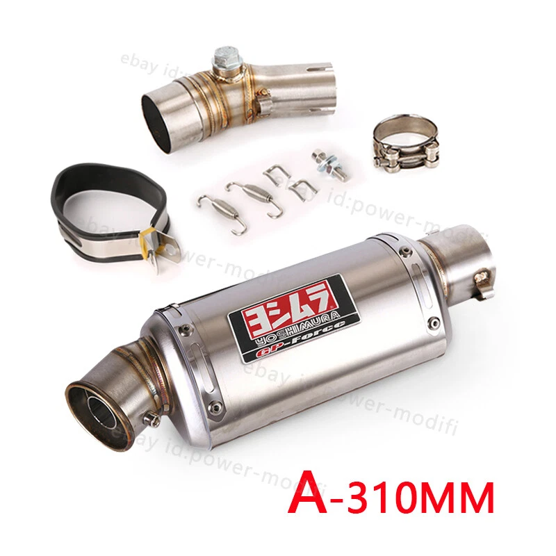 Silenciador de escape deslizable tubo de enlace medio para Kawasaki Ninja 650 R ER6N 2012-2016 Foto 4 de 4