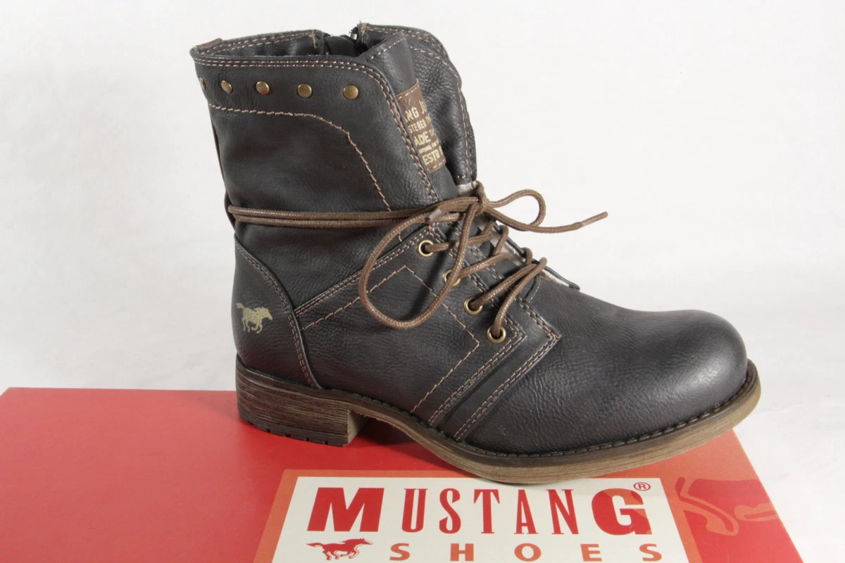 Mustang Fille Bottes Bottines Bottes Bottes D Hiver Gris 5026
