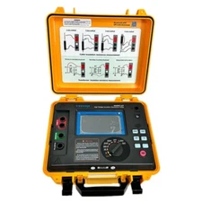 Digital High Voltage Insulation Tester with 250V 500V 1KV 2.5KV 5KV 0.5MΩ~2TΩ