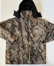 ONYX - Men's AP Realtree Camo 3 in 1 Shell Hooded Hunting Jacket - Large