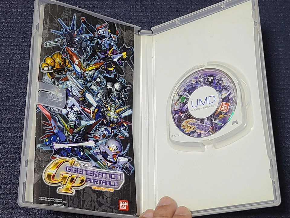 Sony PlayStation Portable SD Gundam G-Generation GP Retro Game Korean Ver. PSP - Image 4 of 4