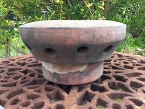 Chimney Cowl Vent Rain Cap Flue Pepper Pot Clay 185mm Ebay
