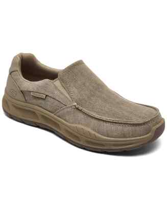 SKECHERS Men's Relaxed Fit- Cohagen - Vierra Moc Toe Casual Sneakers Size 12