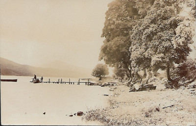 Bala, Gwynedd - See, Pier - RP Postkarte (Photochrom) um 1910