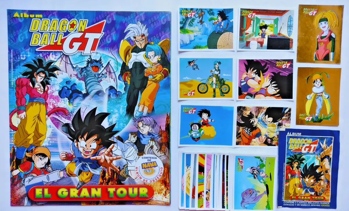 ALBUM DRAGON BALL GT NAVARRETE + SET COMPLETO