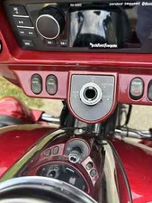 3D Printed Harley Davidson Ignition Switch Plate - Part # 71422-03