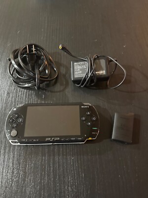 Sony PSP Go PSP-1001 PlayStation Portable - Black with Five Games, SanDisk 256mb