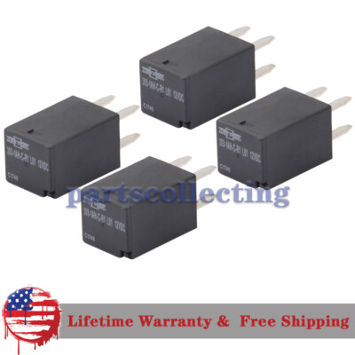 4* Relay For Song Chuan 303-1AH-C-R1-U01-12VDC General Purpose SPNO 20A 12VDC US