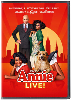 Annie Live NBC (DVD, 2021) Harry Connik  7 time Award-Winning Broadway sensation