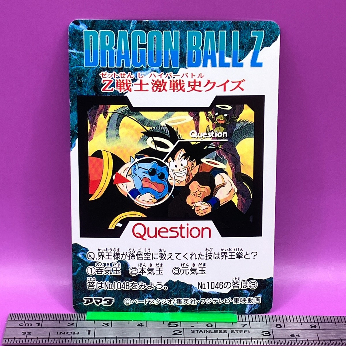 Videl 1047 Dragon Ball PP Card Part24 DBZ Carddass AMADA
