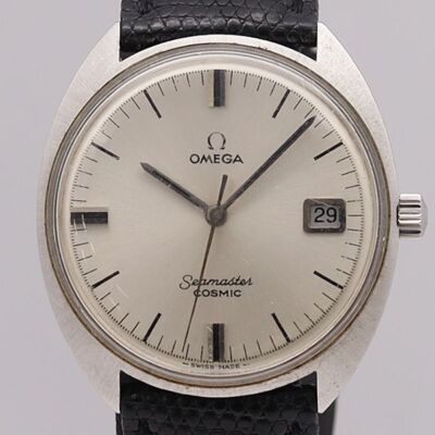 輝い 136017 Hand-wound Omega SP-T00L Silver Cosmic Seamaster 107 その他