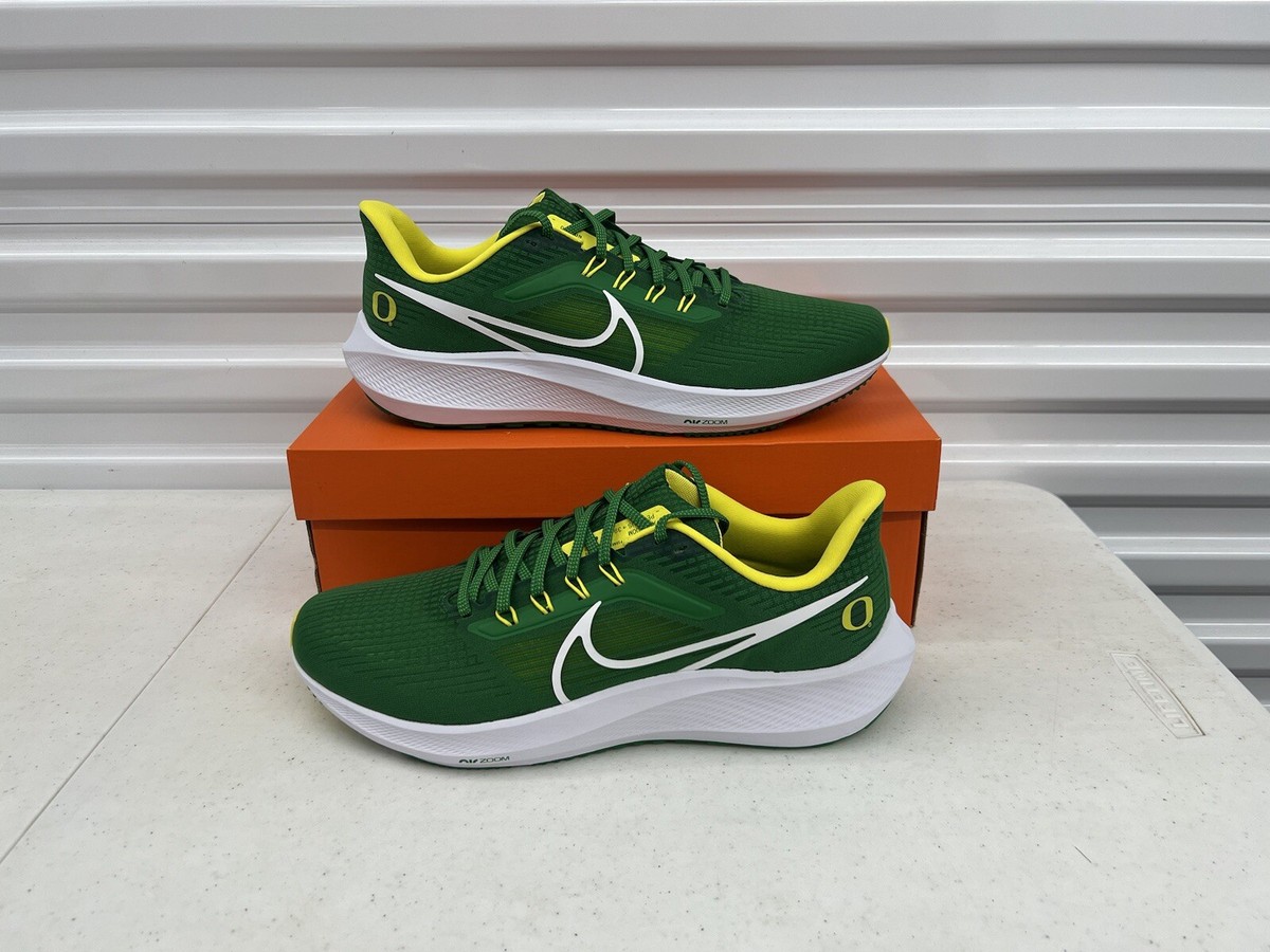 Nike Zoom Pegasus 39 Oregon Ducks Green Running Shoes DR1970-300 Men\'s Sz 10 NEW Nike Air Zoom Pegasus 39 Oregon Ducks Green White DR1970-300  main image 4