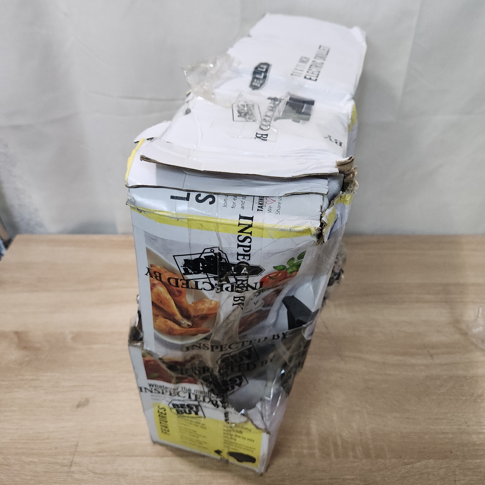 Open Bella 11″ x 11″ Non Stick Electric Skillet Frying Cooking Kitchen Appliance