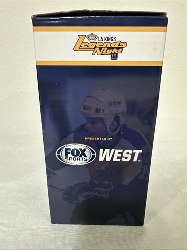 Nuevo en caja Jim Fox Los Angeles Kings "Legends Night" Bobblehead NHL - Imagen 4 de 6