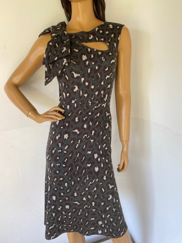 NWT! $298 Tracy Reese New York Leopard Cutout Sexy Dress Small - Picture 2 of 7