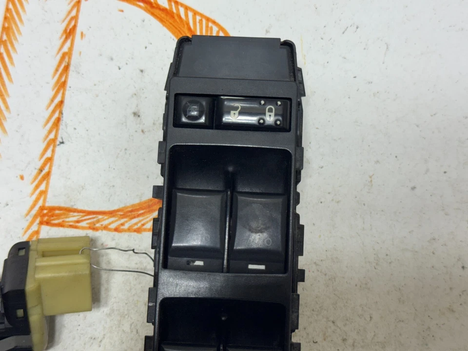 Dodge Avenger 2008 interruptor de control de espejo retrovisor ventana eléctrica maestro delantero izquierdo OEM Foto 2 de 4