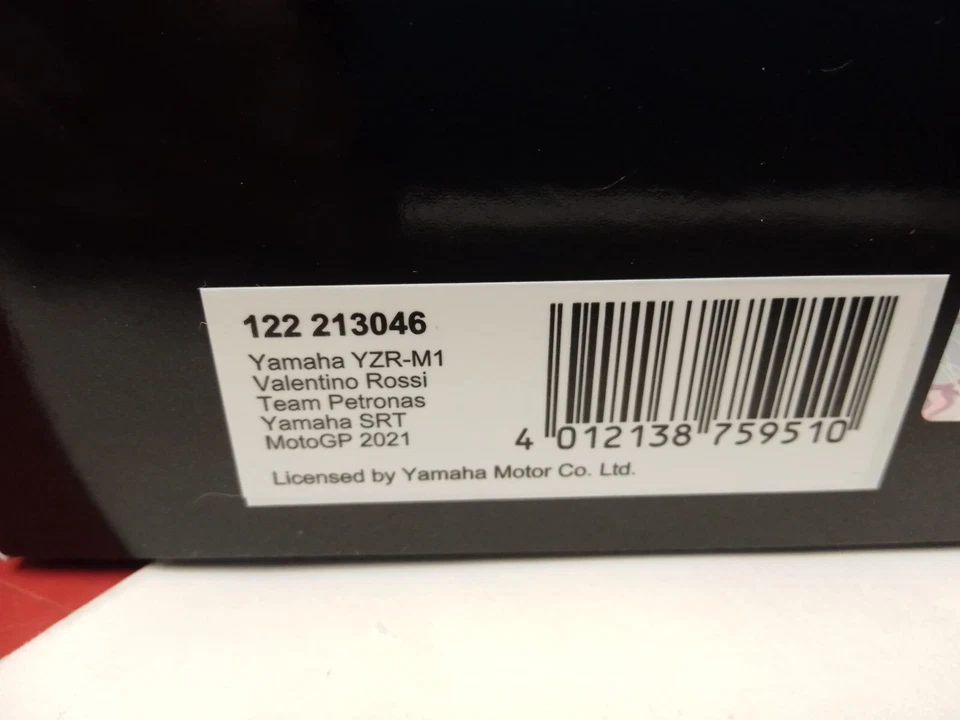 Minichamps Yamaha YZR-M1 #46 Valentino Rossi Motogp 2021 1/12 122213046 Foto 2 de 2