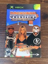 Backyard Wrestling 2 There Goes the Neighborhood XBOX Instruction Manual Only