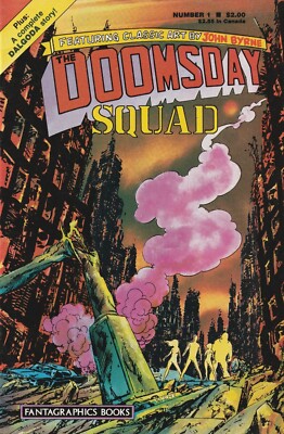 The Doomsday Squad #1 : Fantagraphics Comics : 1986 : very fine minus(7.5)  .