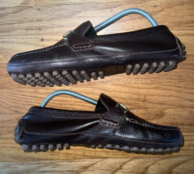 Cole Haan Shoes Provincetown BTDRVII Loafers Brown Pebbled C26141 Mens Sz 9.5 COLE HAAN PROVINCETOWN BTDRVII LOAFERS BROWN LEATHER C26141  main image 3