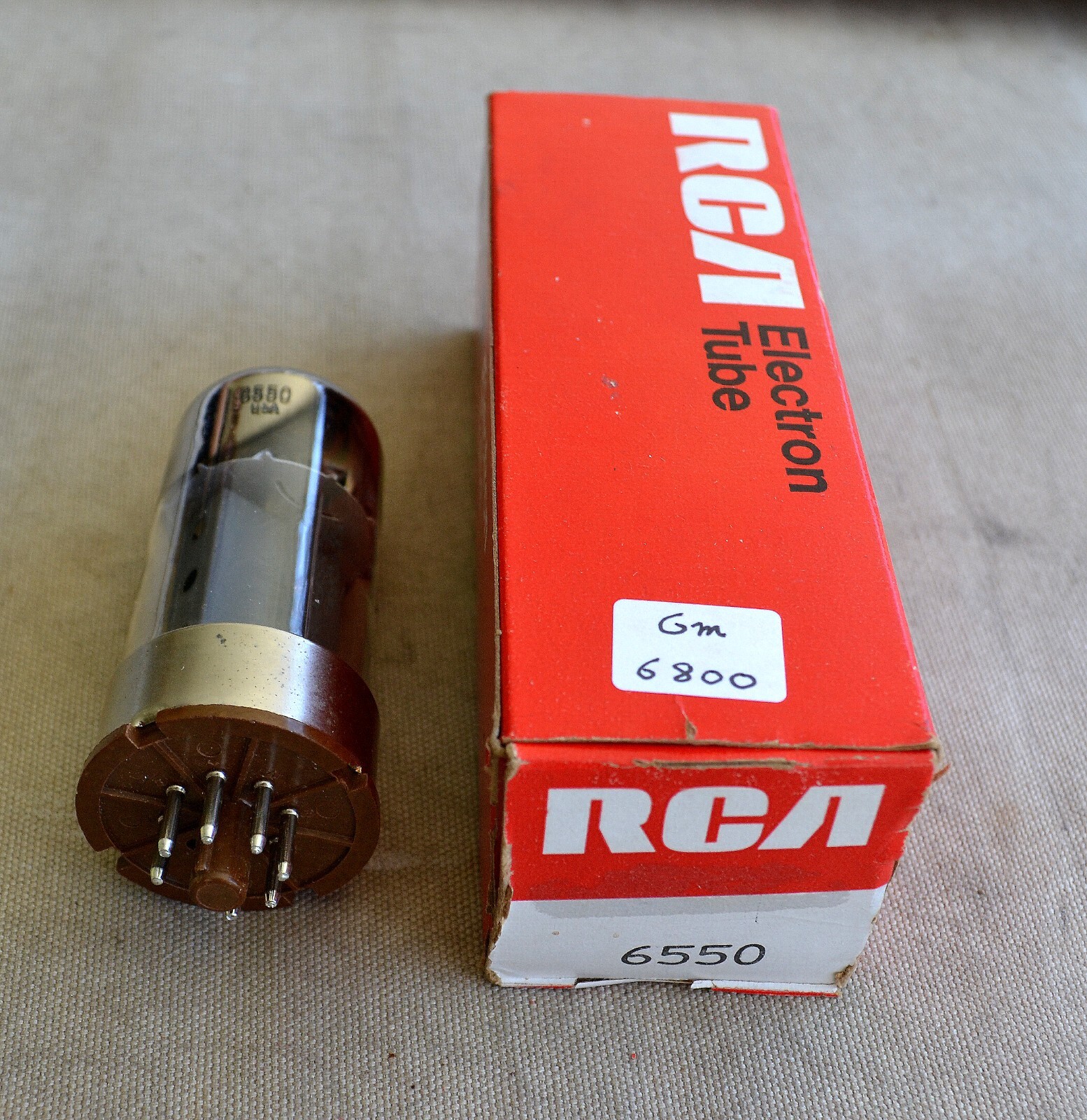 6550, RCA and Sylvania Vacuum Tubes. US Made, Tested eBay