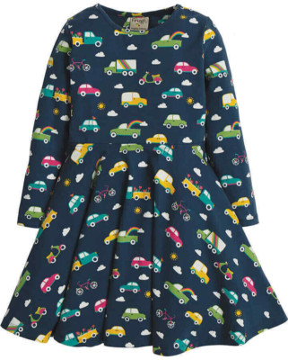 Sweat Kleid Gr.56 Frugi NEU grün bunt Autos 0-3M. baby