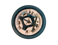 Space Saver Spare Wheel 17" for  VAUXHALL CORSA F with Kit and Organizer 125/70