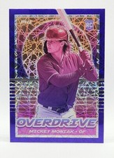 2021 Panini Chronicles Overdrive #10 Mickey Moniak Blue Velocity Prizm Rookie RC