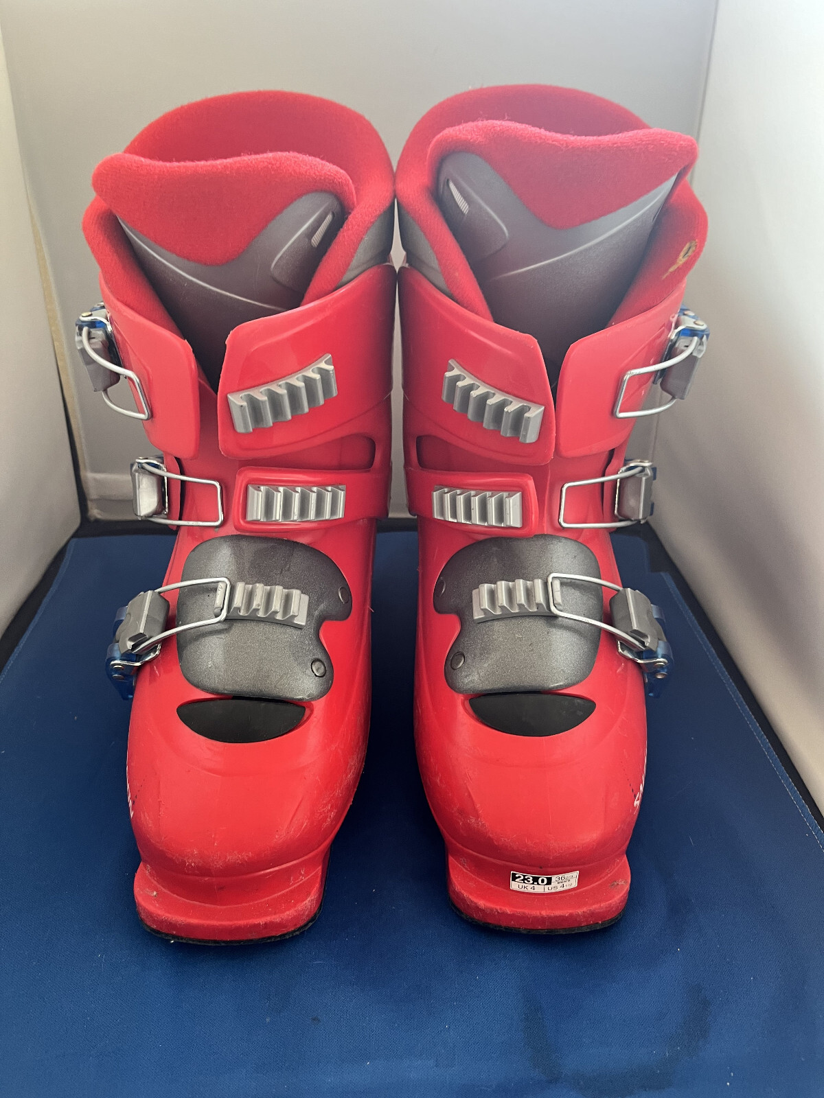 Scarponi da sci Salomon Performa T3 Flex 30 nero oro taglia 23 UK 4 US 4 5 36 2 3