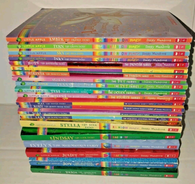 Big Mixed Lot 21 Rainbow Magic Fairies books Daisy Meadows 6