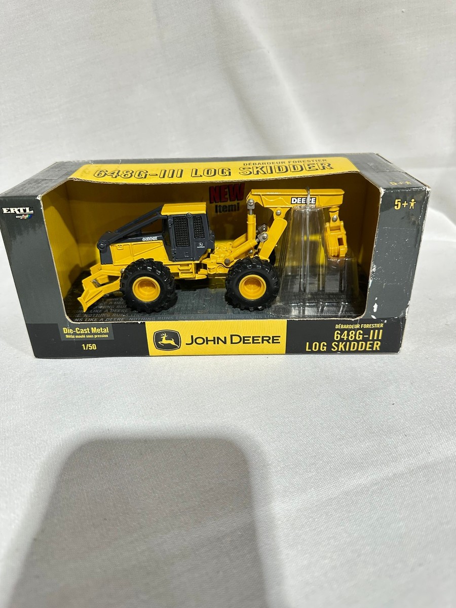 John Deere 648G-III Log Skidder Yellow Version By Ertl 1/50th