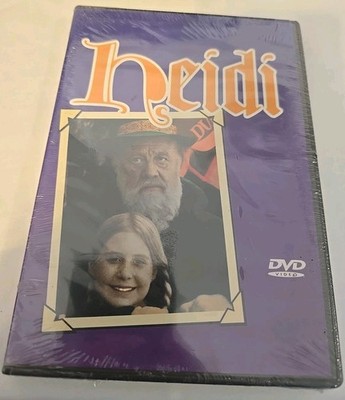 Heidi DVD 1978 Burl Ives Katy Kurtzman Swiss Alps New Adventures SEALED 