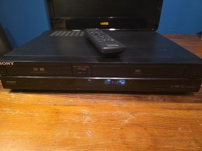 Sony DVD VCR Combo RDR-VX555 Recorder Dubbing Recording VHS Player  /Remote 