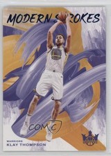 2021-22 Panini Court Kings Modern Strokes Amethyst 9/99 Klay Thompson #3 1pe9