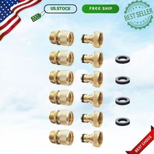 Garden Hose Quick Connector Water Hose Qucik Connect Garden Hose Connectors Bras