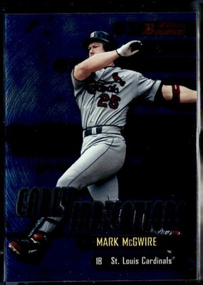 2000 Bowmans Best Mark McGwire Early Indicators Foil Card #E4