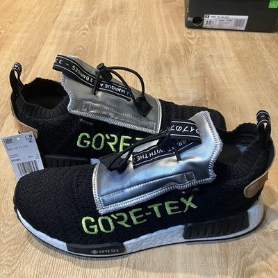 Adidas NMD_TS1 Gore-Tex Core Black White Silver BRAND NEW EE5895 Mens Size 10.5