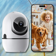 3MP Indoor Security Camera 5G 2.4G WiFi Home Camera Baby Monitor/Dog/Pet Camera