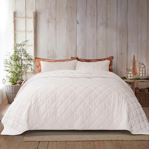 EVERGRACE Luxury Crushed Velvet Quilt Set KING/CAL.KING (108" x 96") Off White thumbnail 2