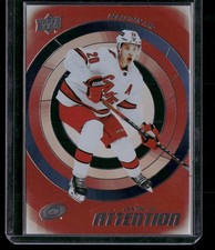 Sebastian Aho 2022-23 Upper Deck #CA-16 Centre of Attention Carolina Hurricanes