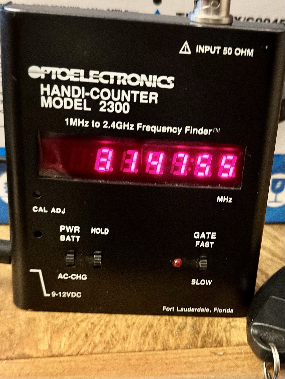 Vintage Optoelectronics Model 2300 Handi-Counter Frequency Finder - TESTED