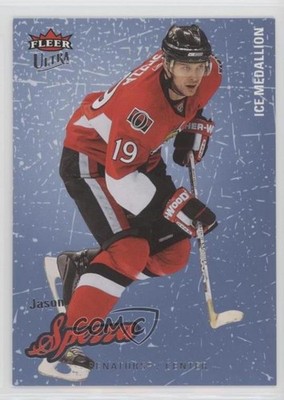 2008-09 Fleer Ultra Ice Medallion 16/100 Jason Spezza #60 k5i