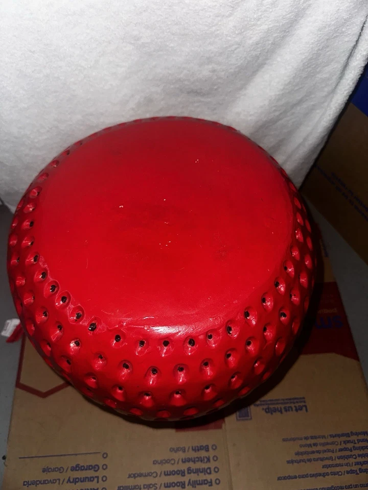 TJMaxx CottageCore Rare TikTok Viral Strawberry Stool/End Table - Image 3 of 4