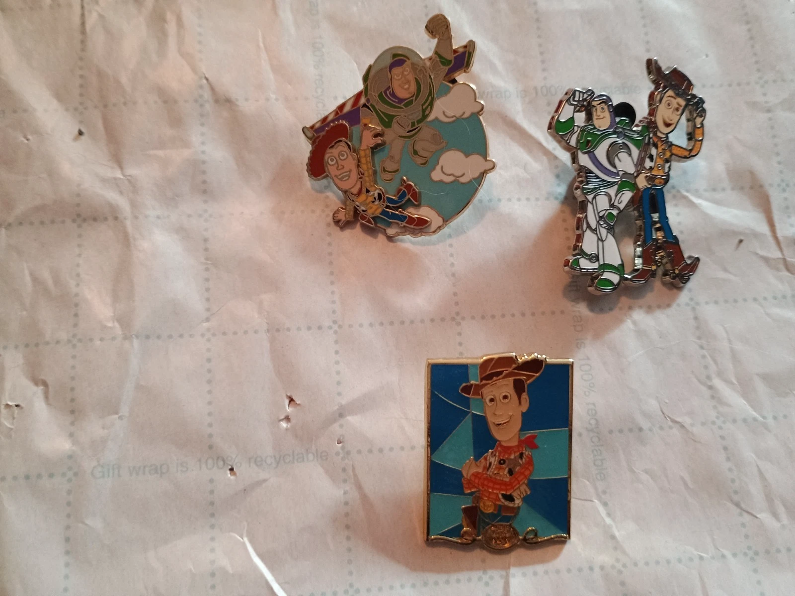 Toy Story Buzz and Woody Disney Pins