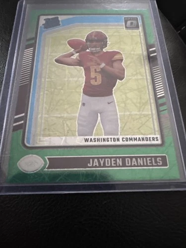 2024 Panini Donruss Optic - Rated Rookie Jayden Daniels #248 Green Velocity Priz