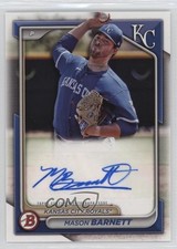 2024 Bowman Paper Prospect Retail Auto Mason Barnett #PPRA-MBA Auto 1p13